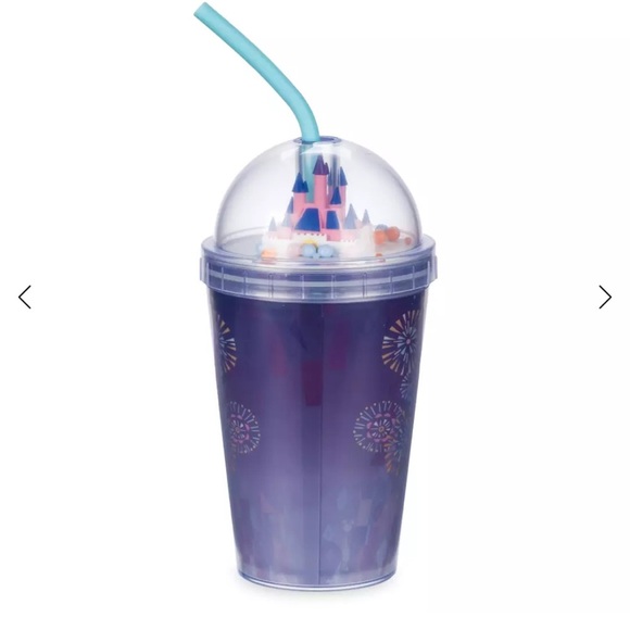 Disney Parks Fantasyland Castle Tumbler with Straw by Joey Chou - 14oz - Picture 3 of 6
